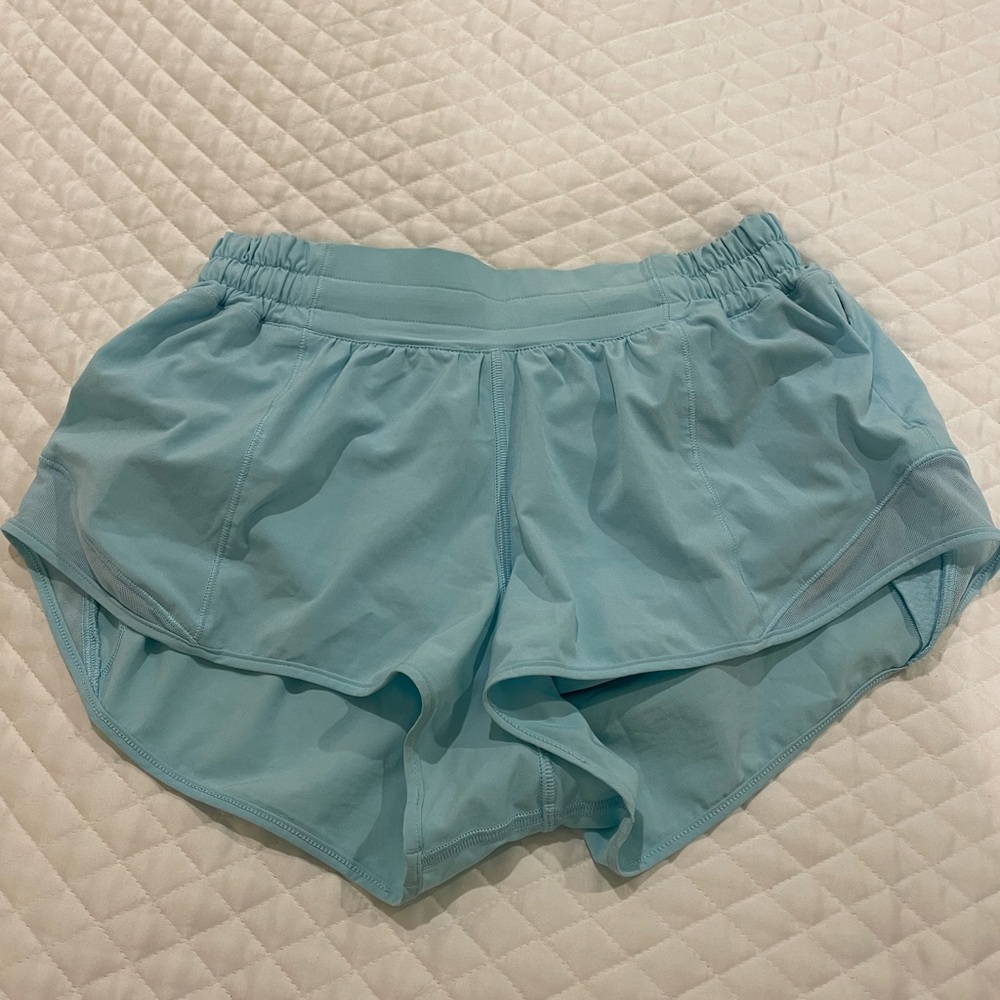 Lululemon light blue hotty hots